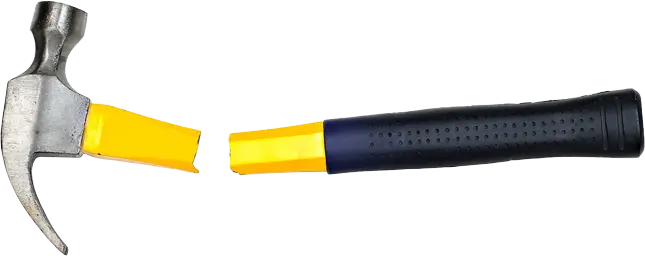 Broken hammer